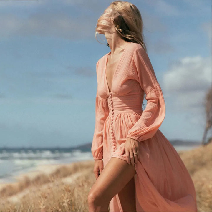 Xamira - Luminous Pleated Dress