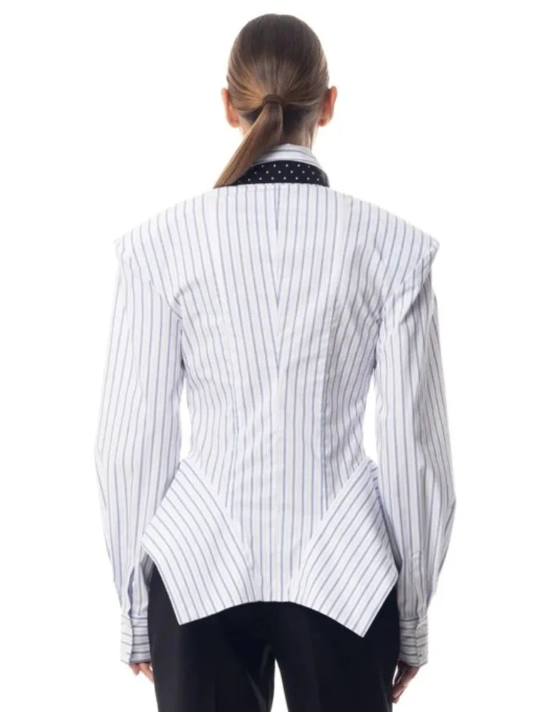 Delaney - Structured Cotton Blouse