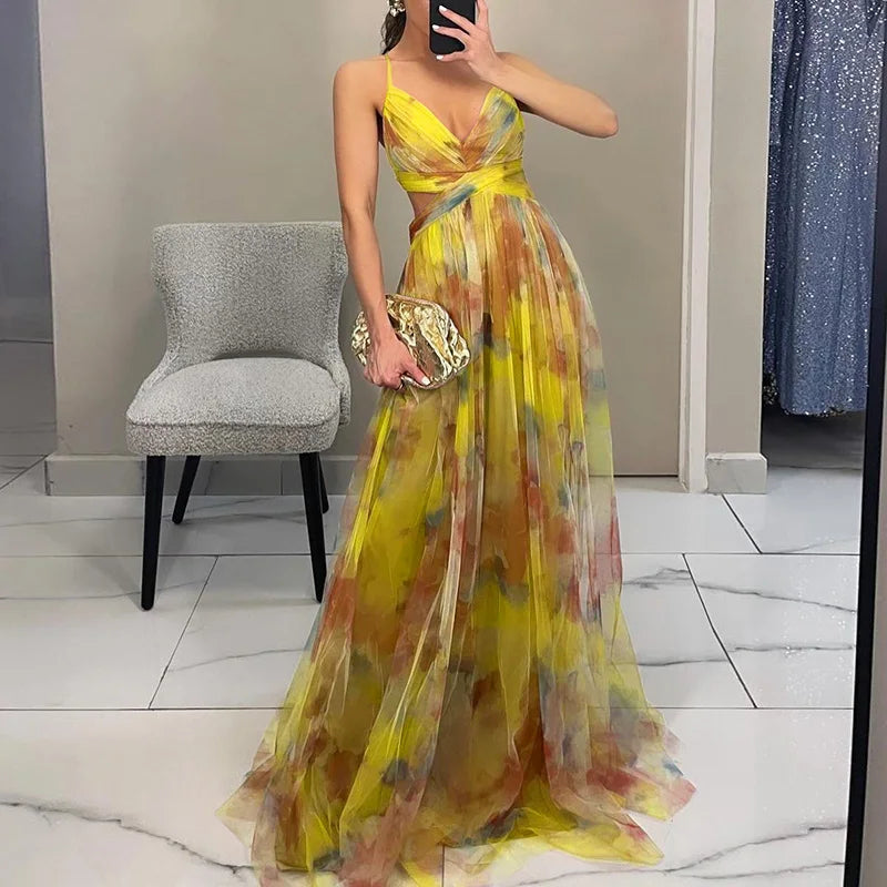 Amelia - Ethereal Chiffon Gown