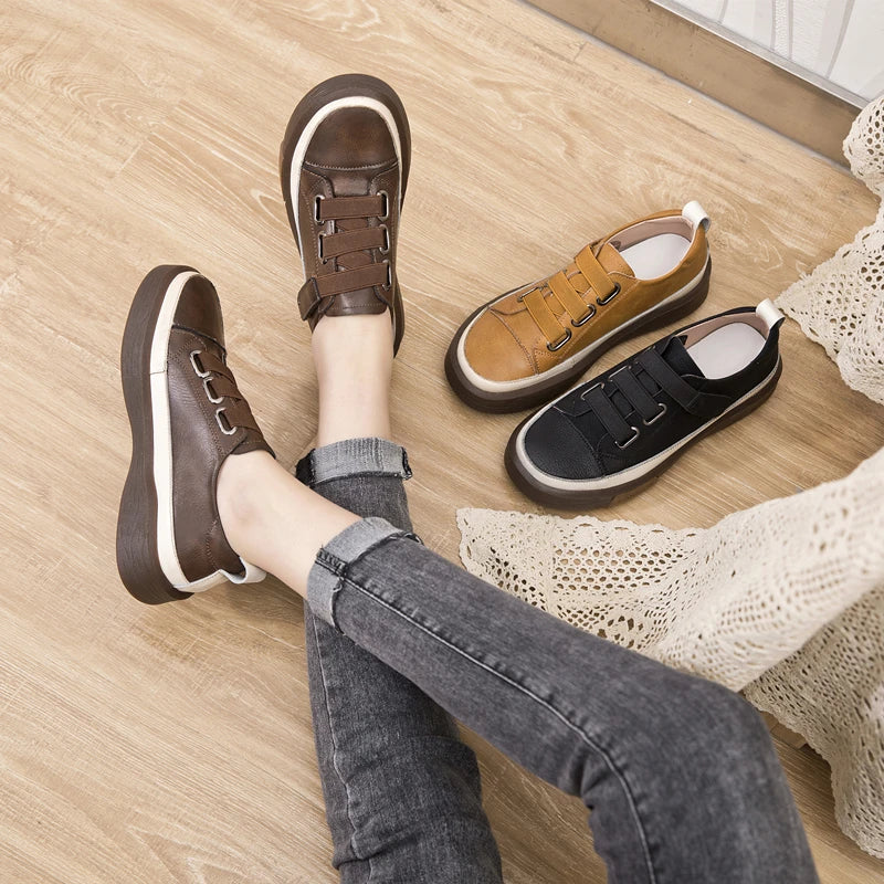 Harmony - Comfy Leather Sneakers