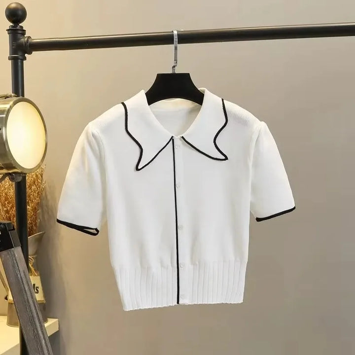 Destiny - Chic Knit Blouse
