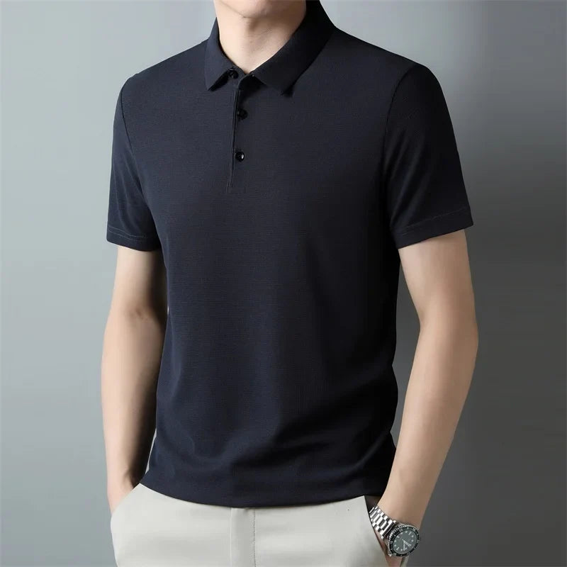 Heron - Sleek Textured Polo