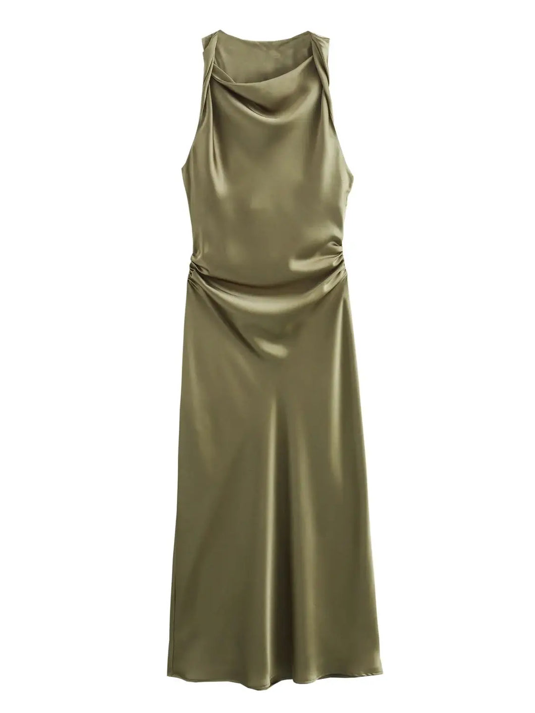 Thea - Silky Satin Dress