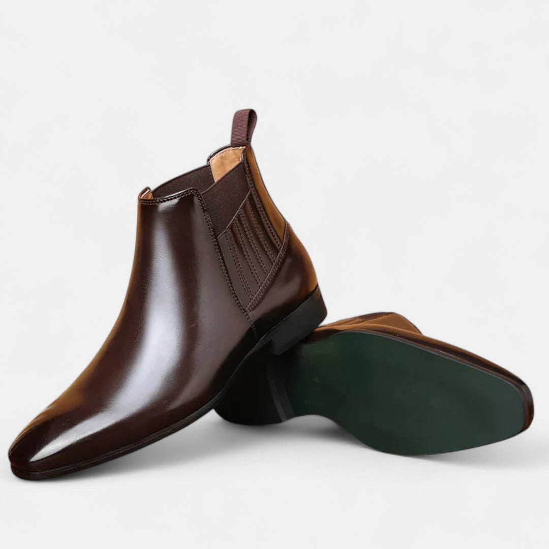 Dudley - Sleek Glossy Boots