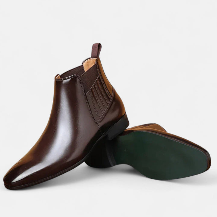 Dudley - Sleek Glossy Boots