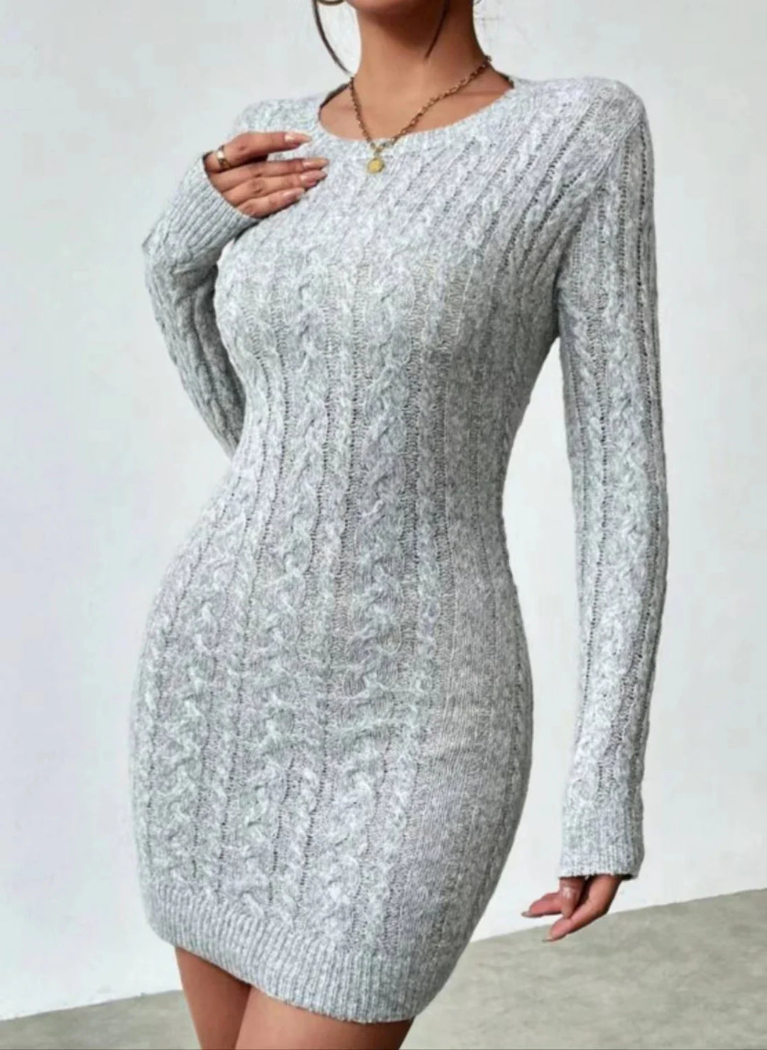 Xena - Cozy Textured Dress