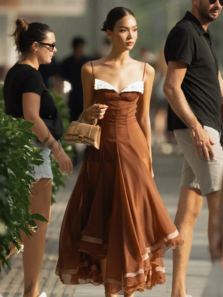 Eloise - Flowing Chiffon Dress