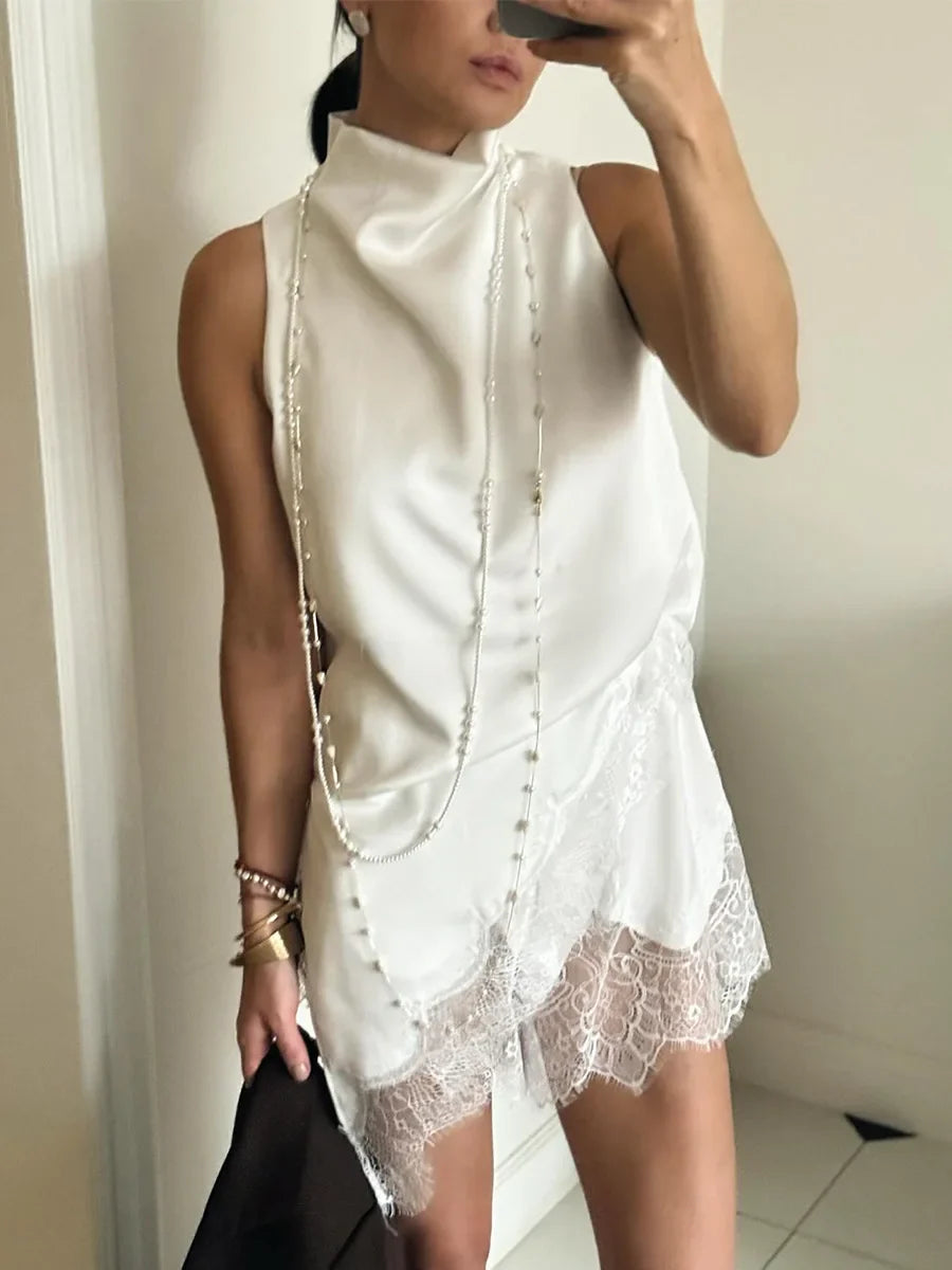 Rebecca - Fluid Lace Blouse