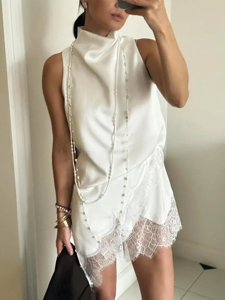 Rebecca - Fluid Lace Blouse