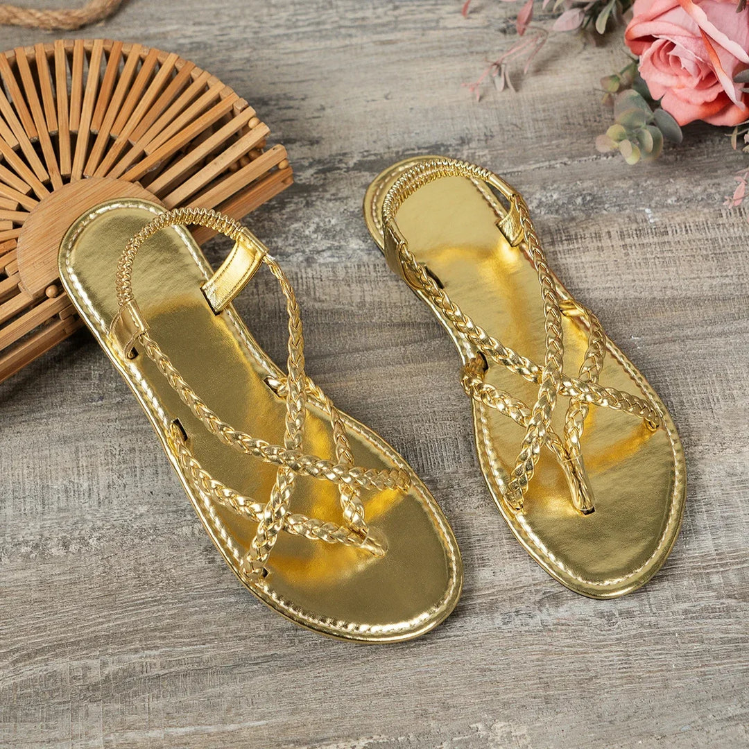 Annie - Chic Braided Sandals