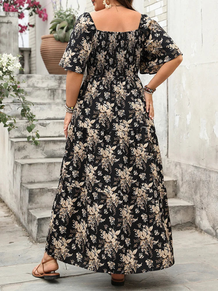 Helena - Breezy Floral Maxi Dress