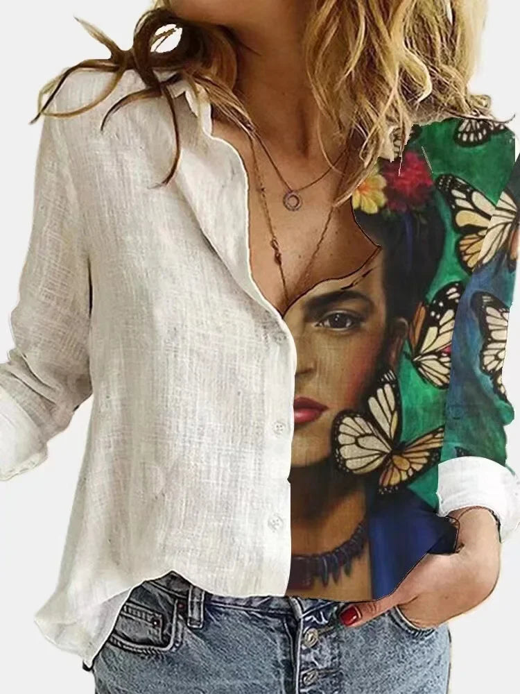 Ramona - Breezy Asymmetrical Blouse