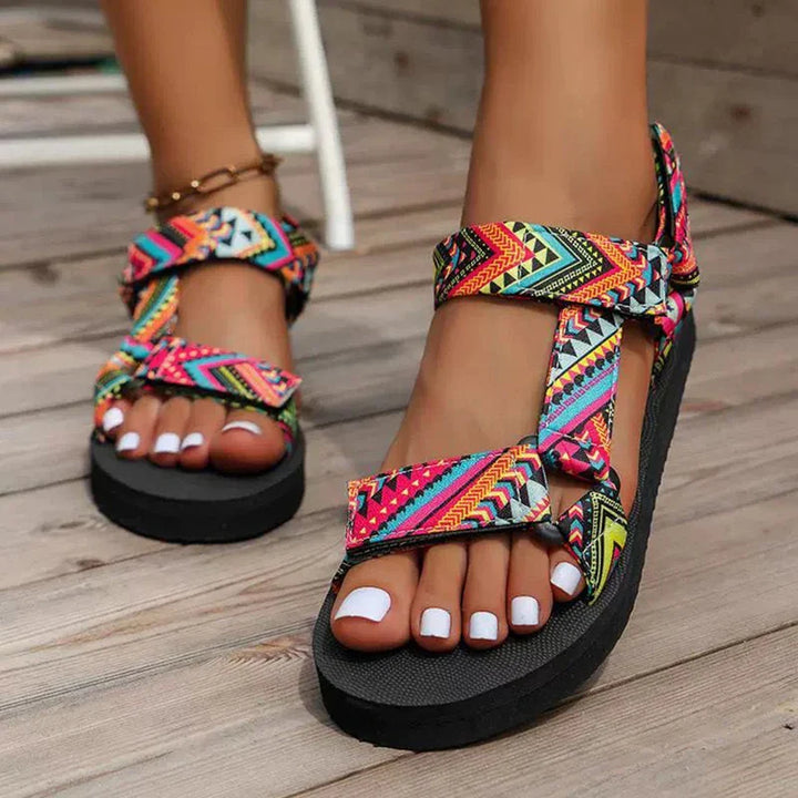 Lydia - Vibrant Comfort Sandals