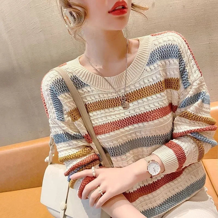 Ozara - Cozy Knit Blouse