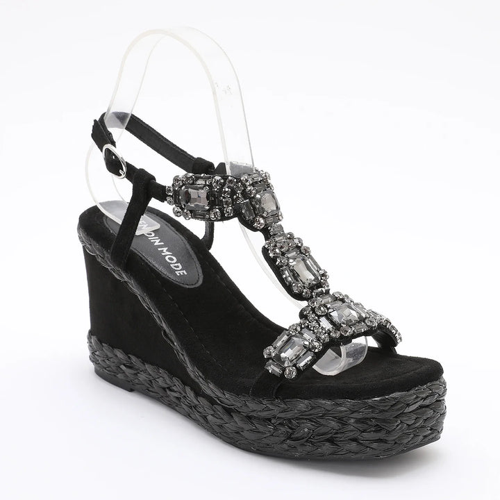 Emily - Luxe Velvet Sandals