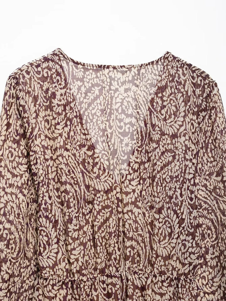 Isabella - Breezy V-Neck Dress