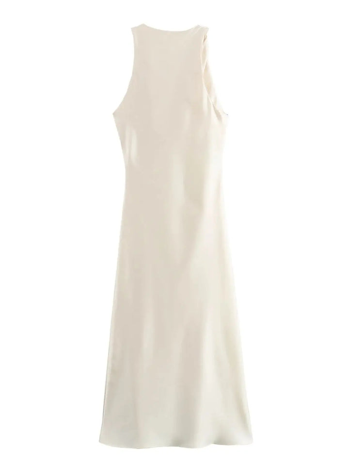 Thea - Silky Satin Dress