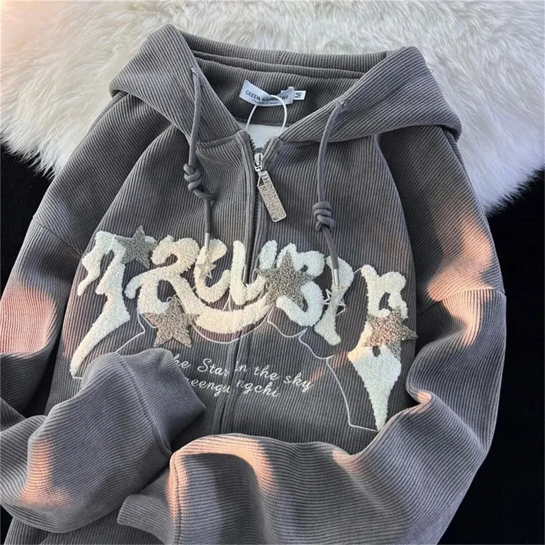 Irene - Cozy Graphic Jacket