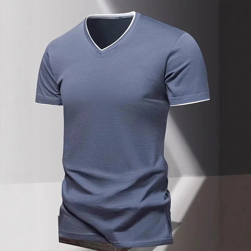 Leo - Sleek Cotton T-Shirt