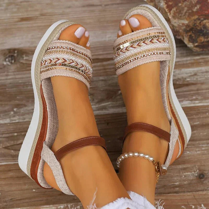 Thalia - Elegant Wedge Sandal