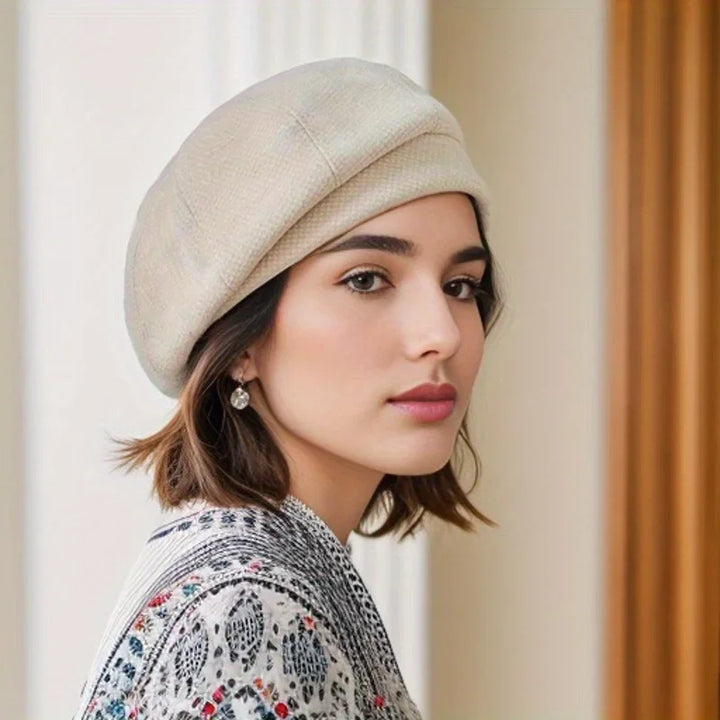 Polly - Chic Checked Beret