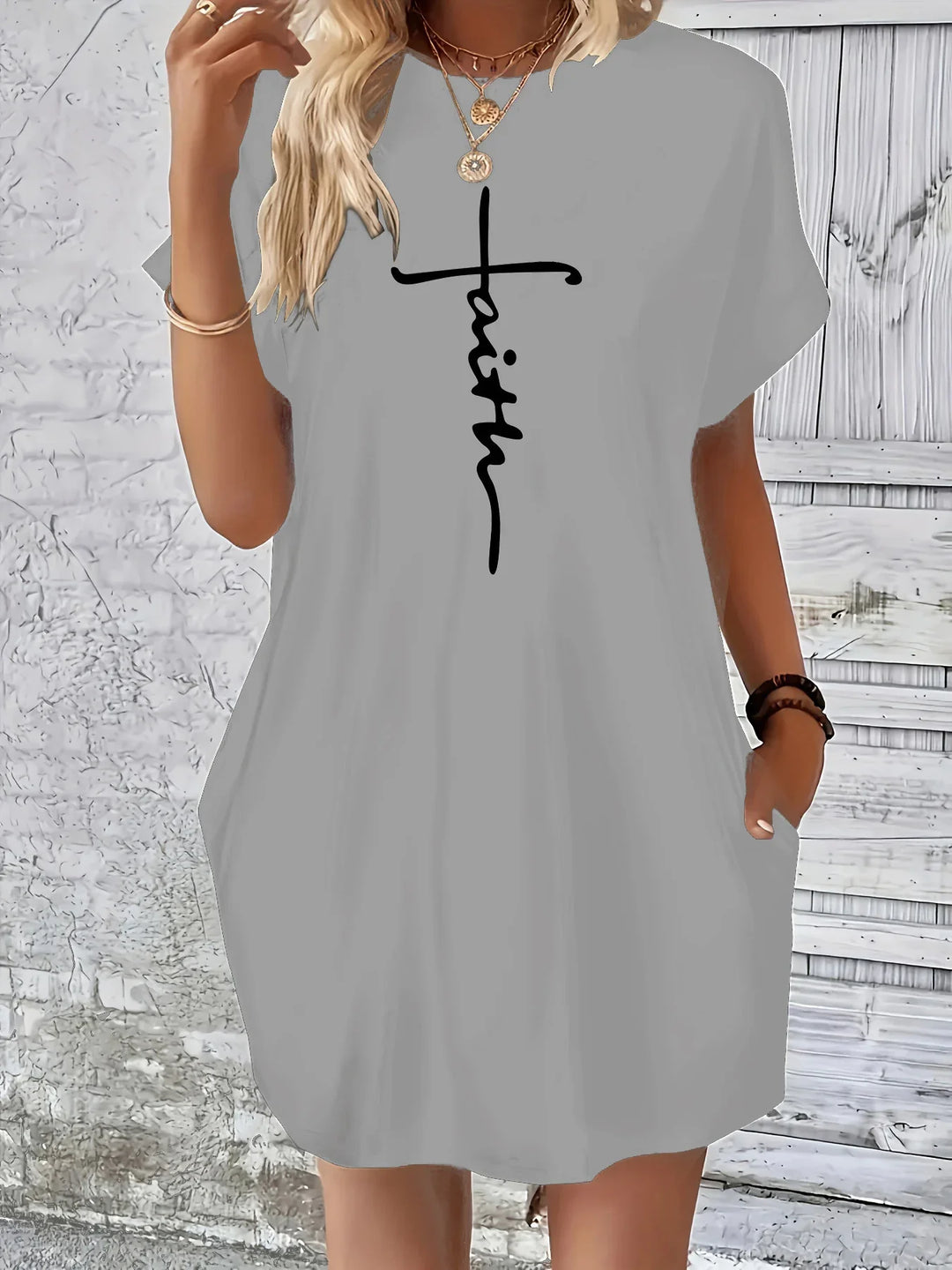 Harper - Elegant Cotton Dress