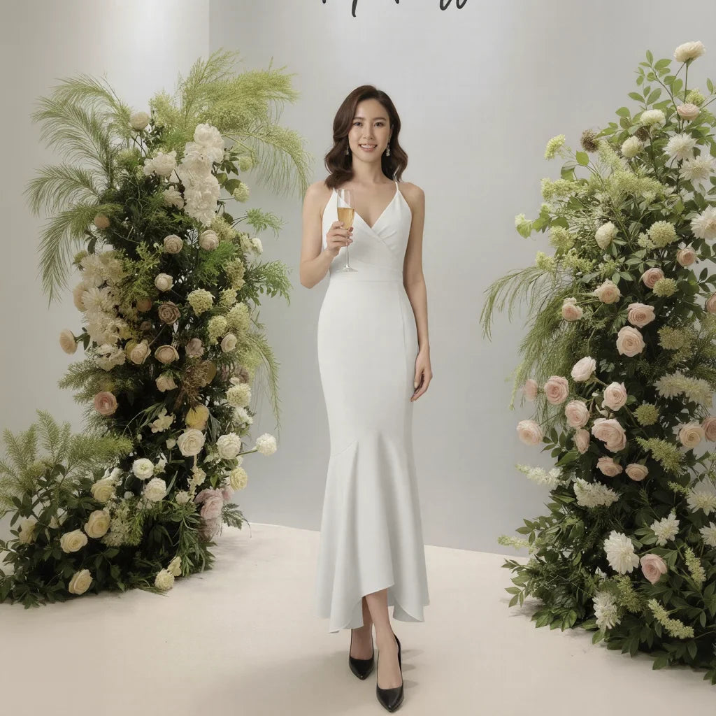Leah - Sleek Evening Gown