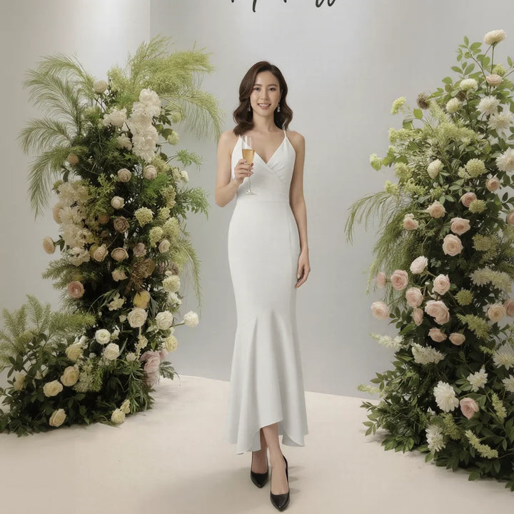 Leah - Sleek Evening Gown