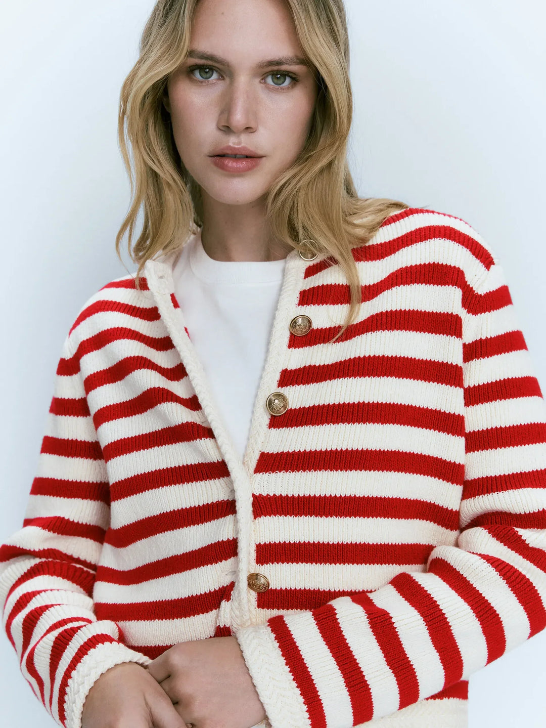 Hannah - Bold Knit Cardigan