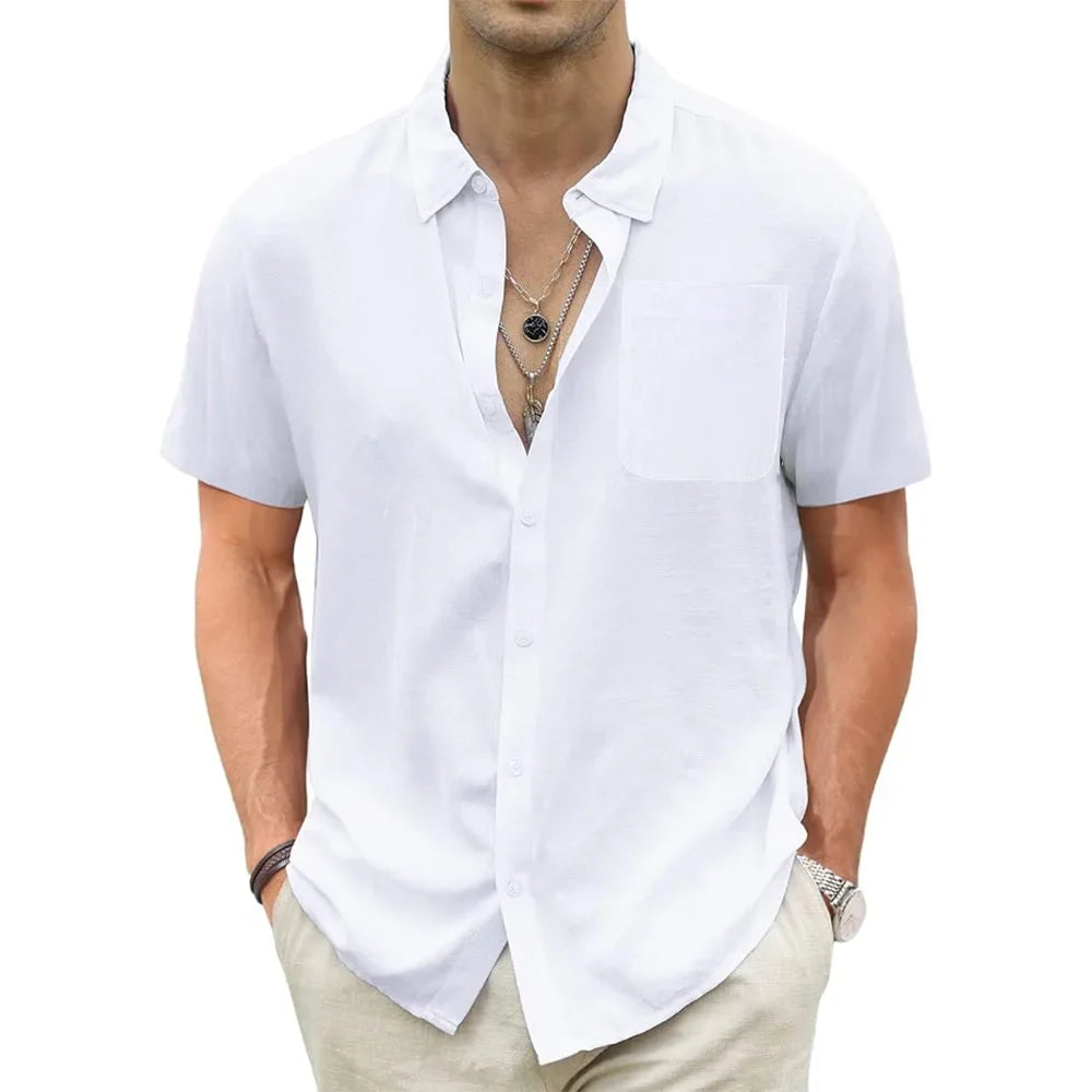 Easton - Sleek Linen Shirt