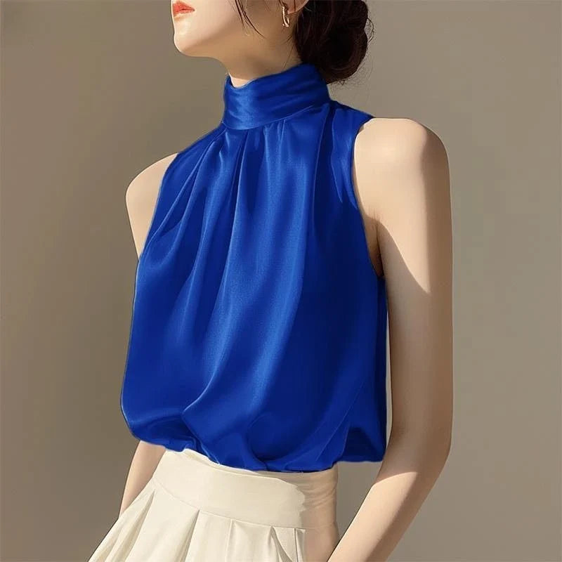 Greta - Luxurious Silk Blouse
