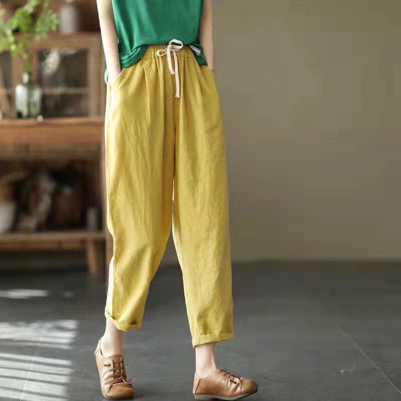 Valeria - Soft Linen Pants