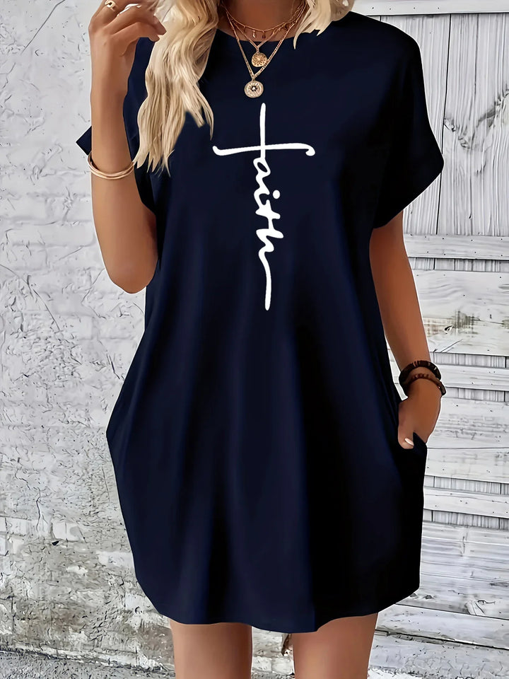 Harper - Elegant Cotton Dress