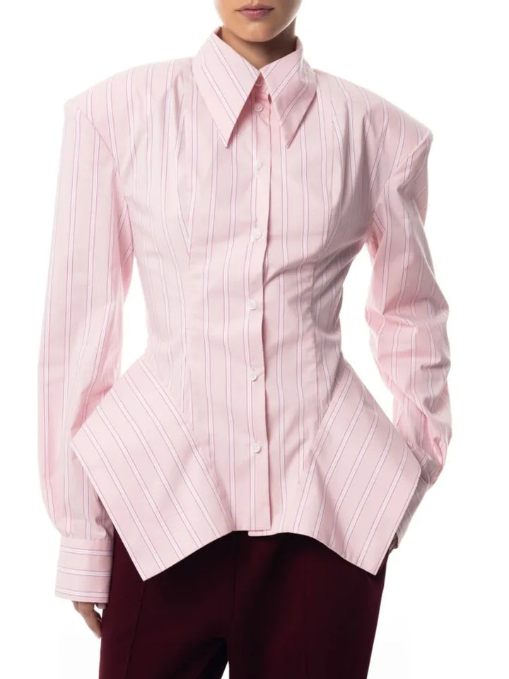 Delaney - Structured Cotton Blouse