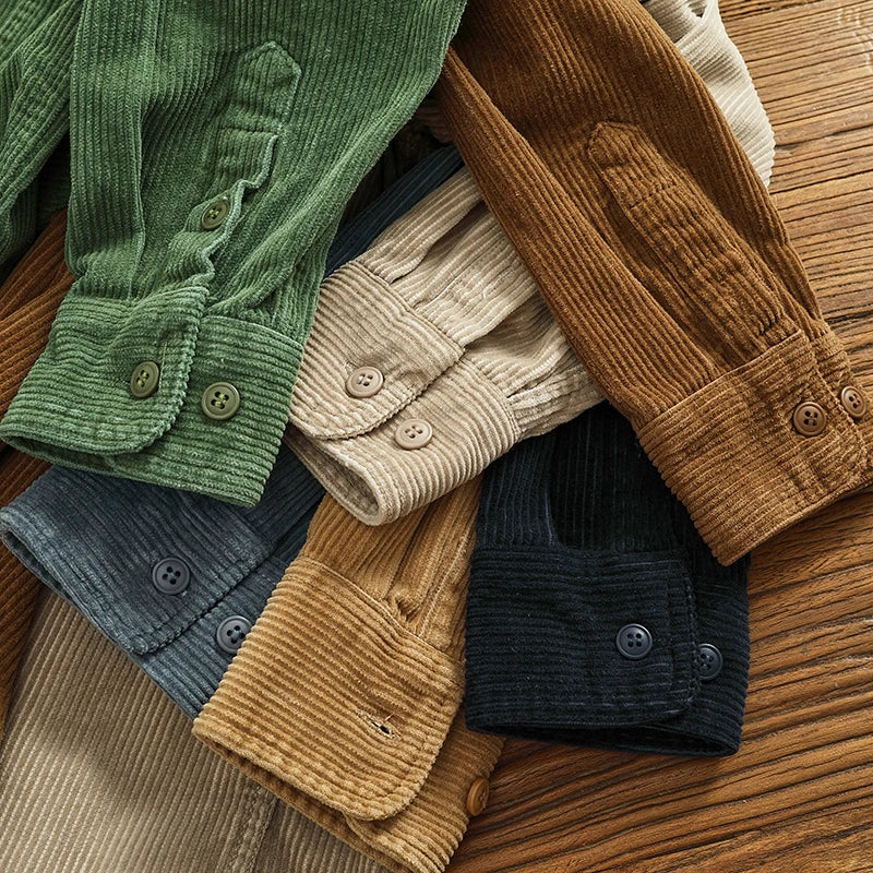 Grayson - Relaxed Corduroy Shirt