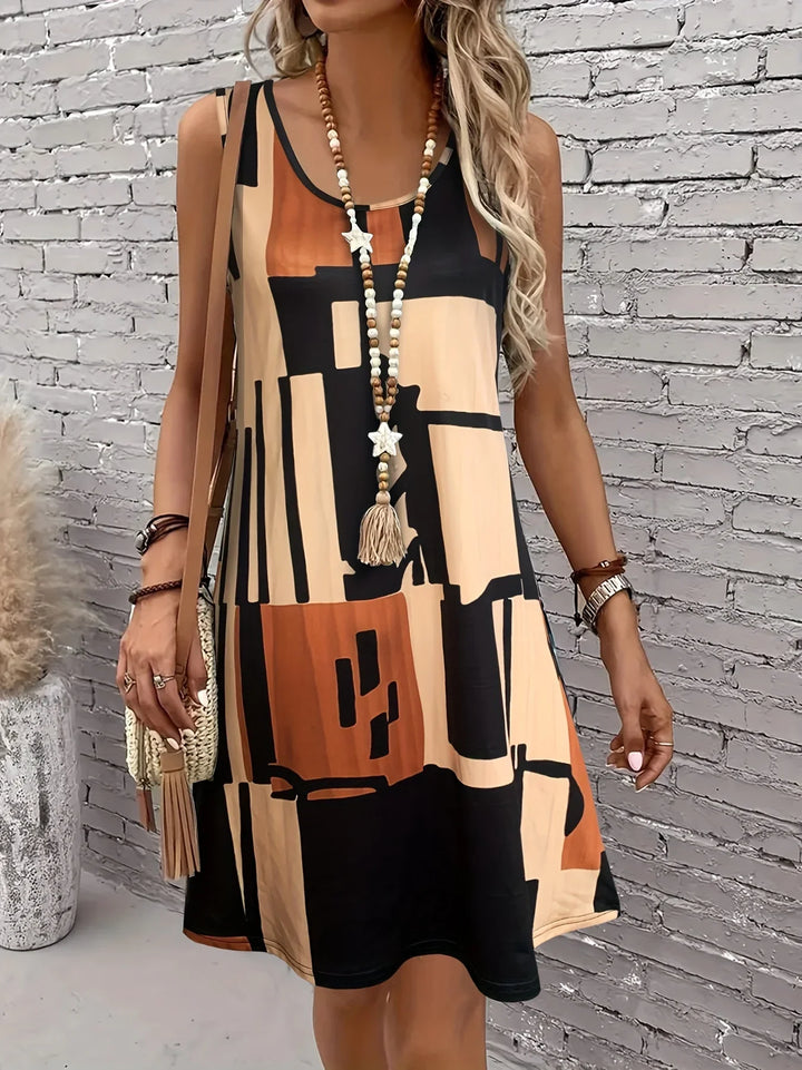 Darla - Silky A-Line Dress