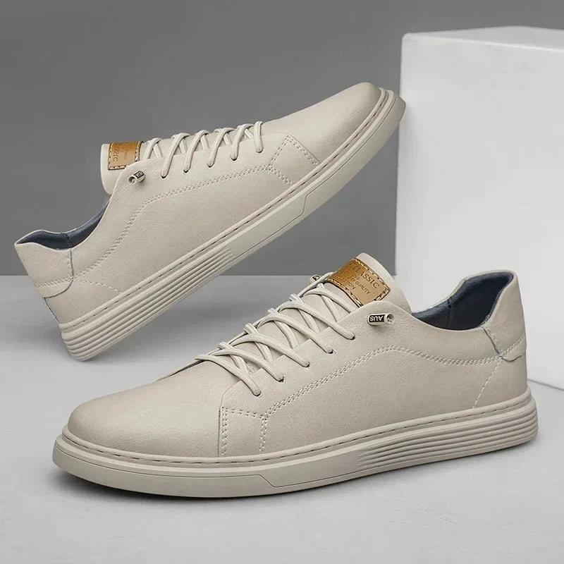 Xavien - Sturdy Leather Sneakers