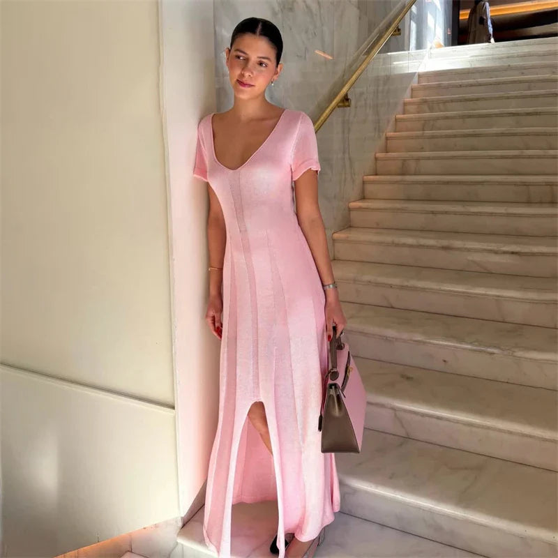 Nina - Soft Fluid Maxi Dress