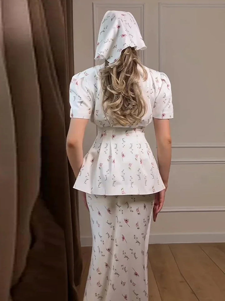 Zella - Elegant Floral Dress