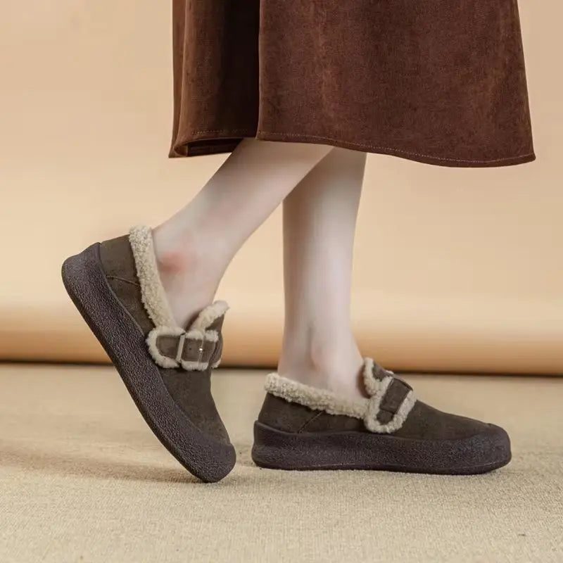 Cindy - Cozy Velvet Slippers