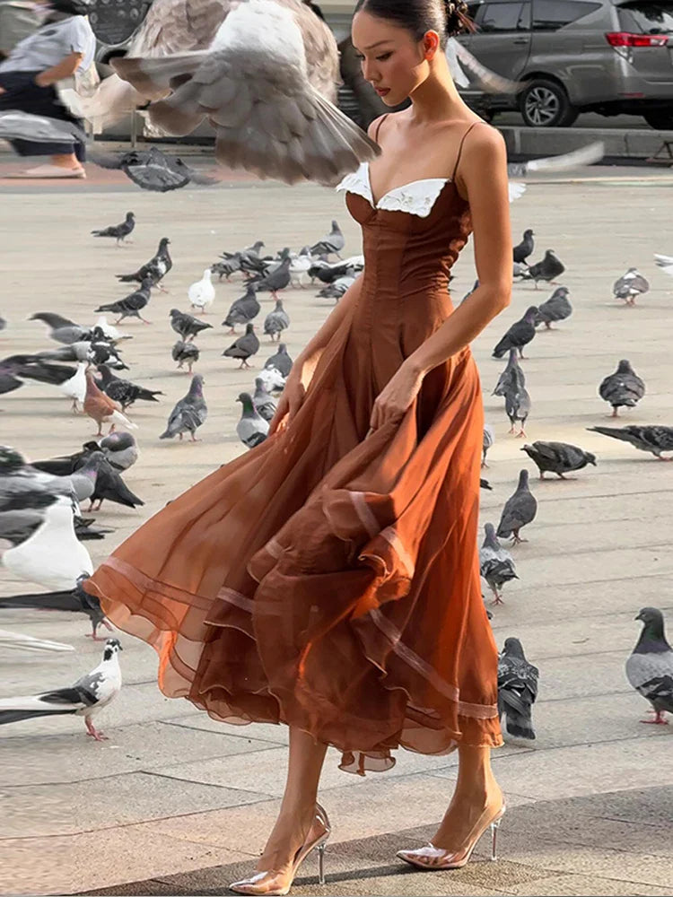 Eloise - Flowing Chiffon Dress