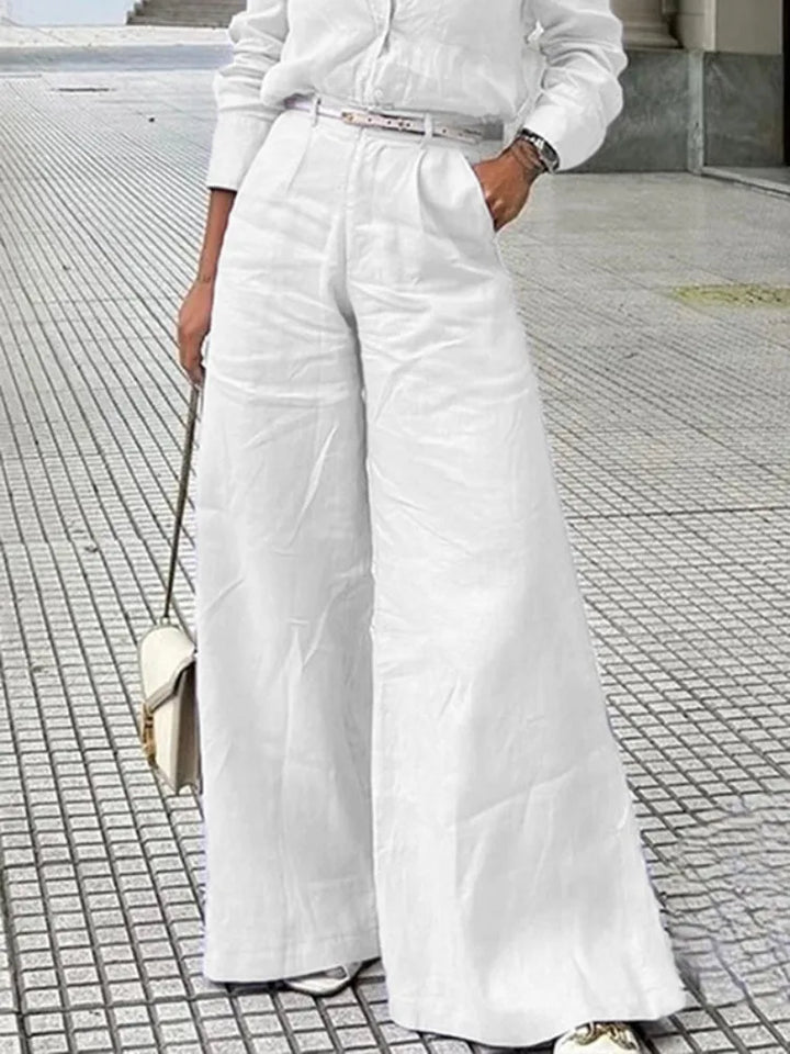 Odette - Elegant Linen Pants