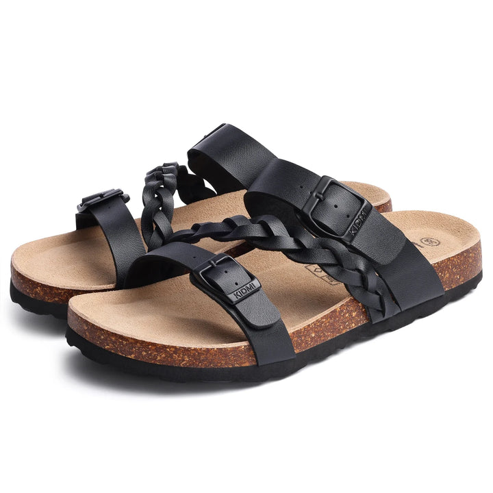 Zahara - Cushy Cork Sandals