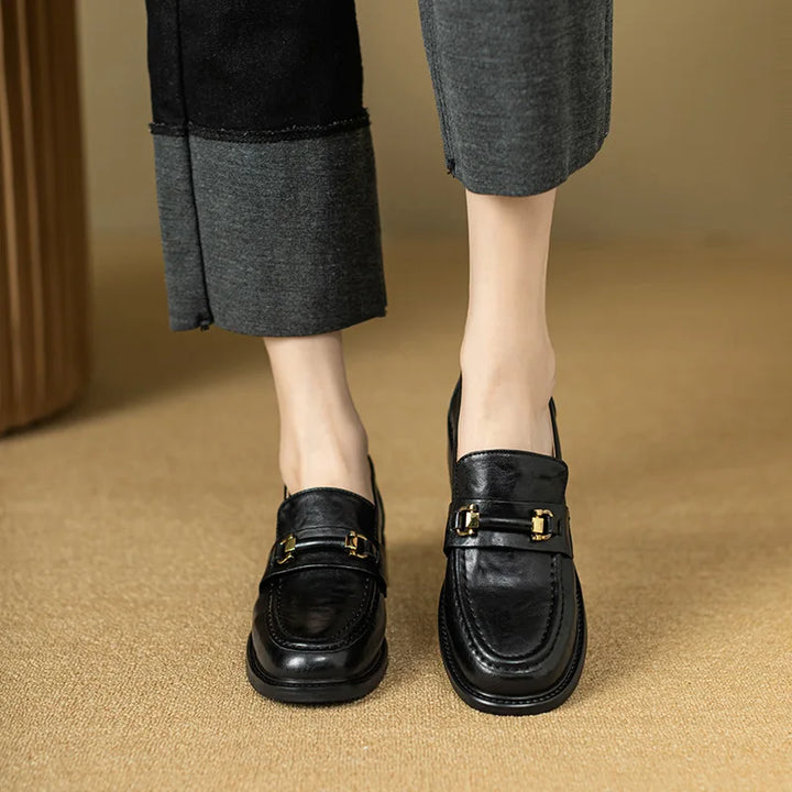Kylie - Sleek Loafer Sandals