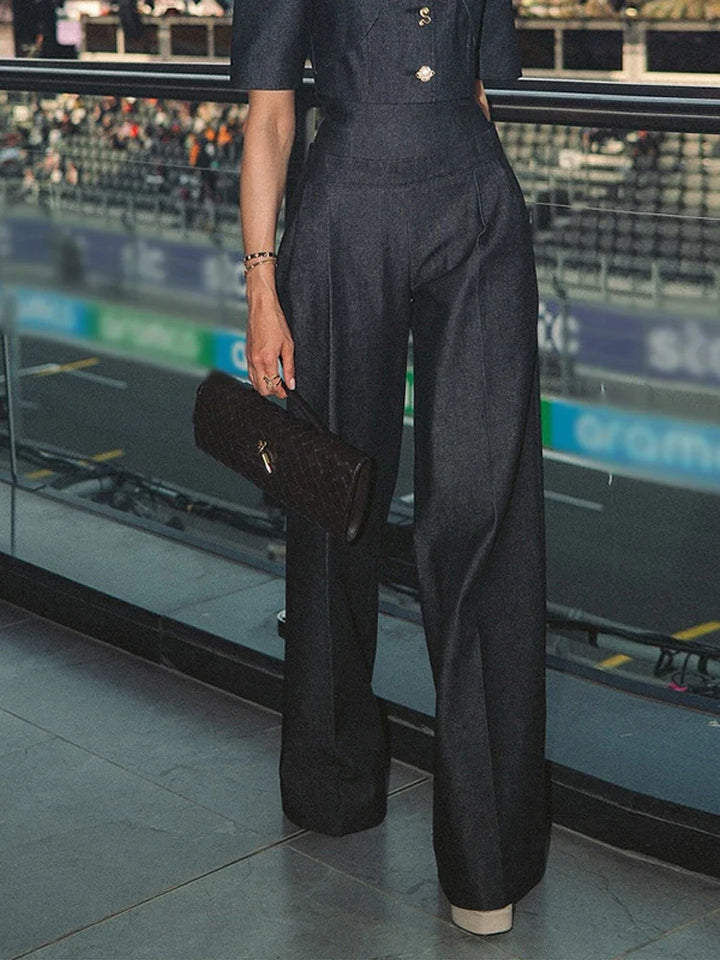 Faye - Structured Satin Set