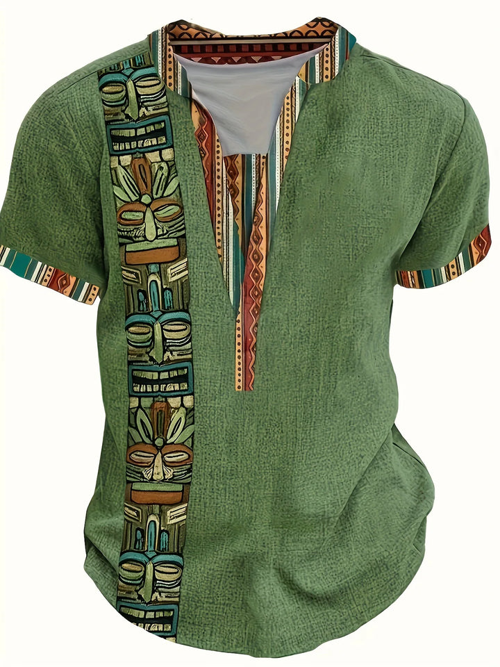 Franklin - Soft Tribal Print Shirt