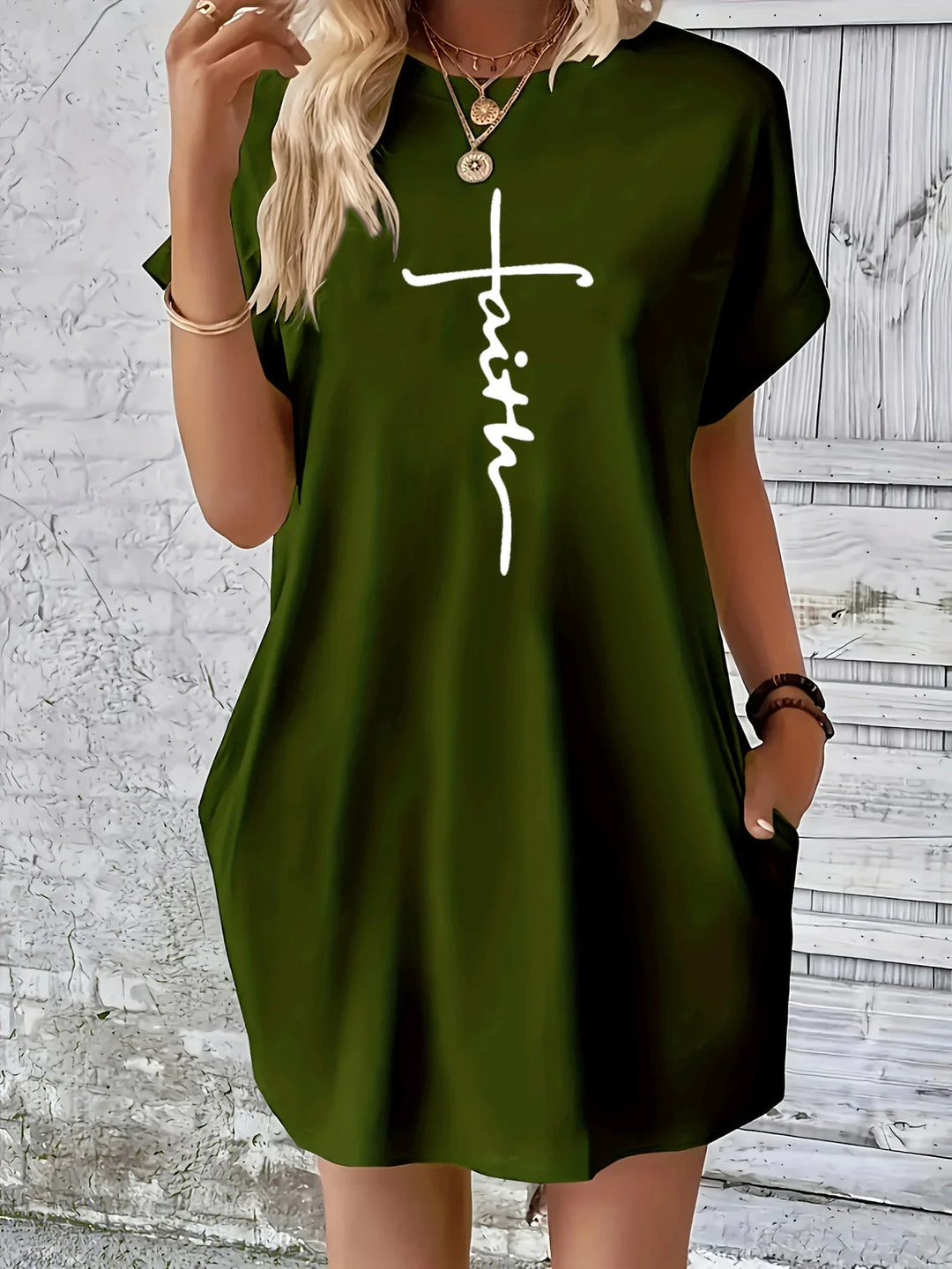 Harper - Elegant Cotton Dress