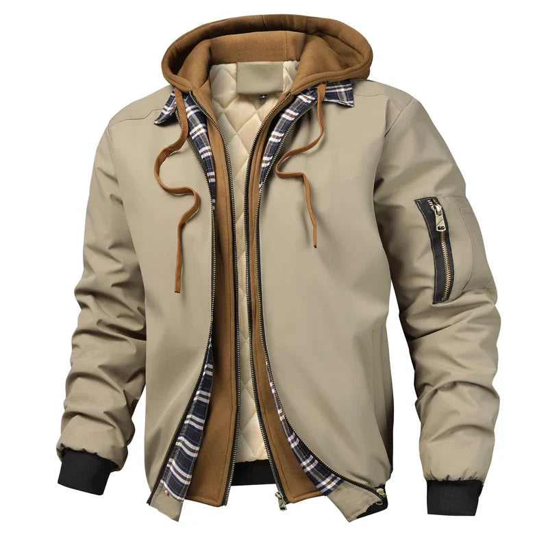 Terrence - Cozy Layered Jacket
