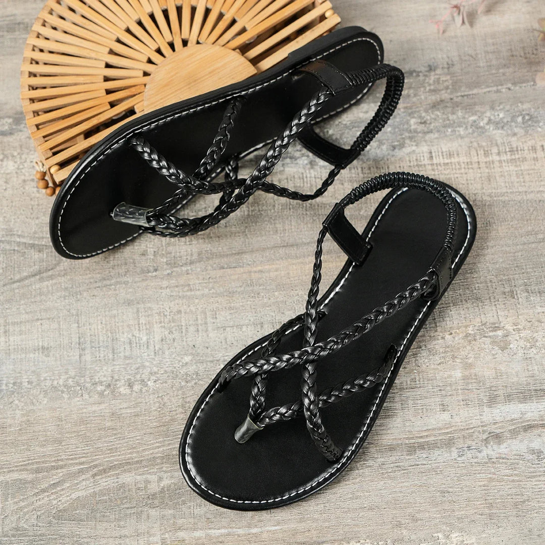 Annie - Chic Braided Sandals