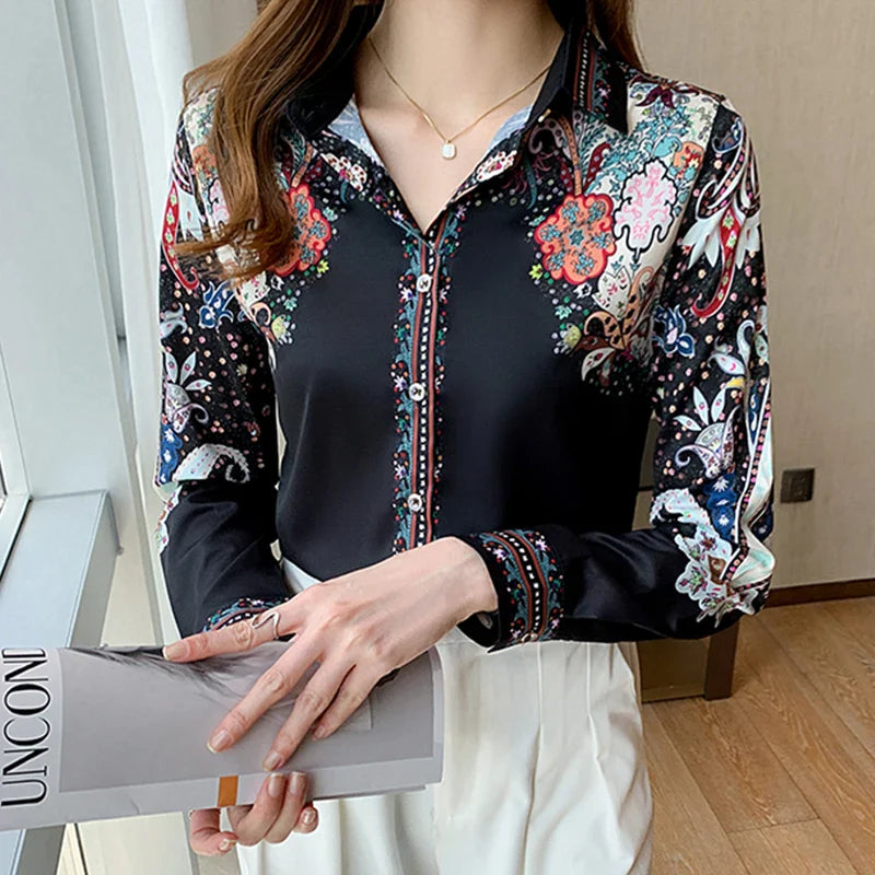 Rhiannon - Polished Print Blouse